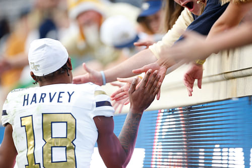 Georgia Tech defensive back Ahmari Harvey was highly ranked by EA Sports in College Football 25. (Photo Credit: IMAGN)