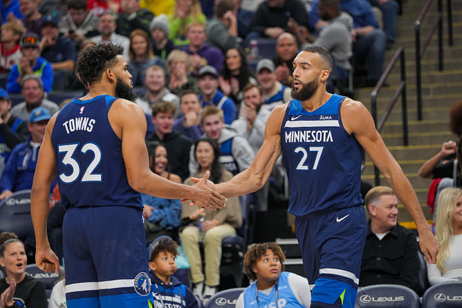 Rudy Gobert pens heartfelt message for Karl-Anthony Towns following trade to New York Knicks