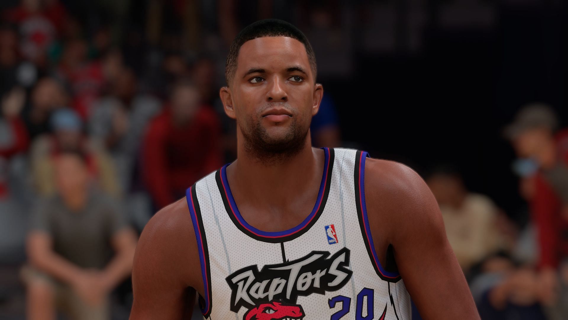 Stoudamire representing the All-Time Raptors (Image via 2K)