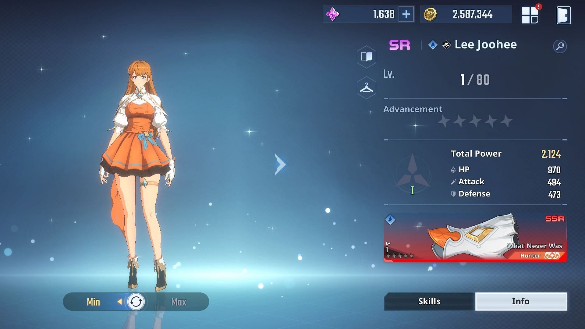 Lee Joohee in Solo Leveling Arise. (Image via Netmarble)