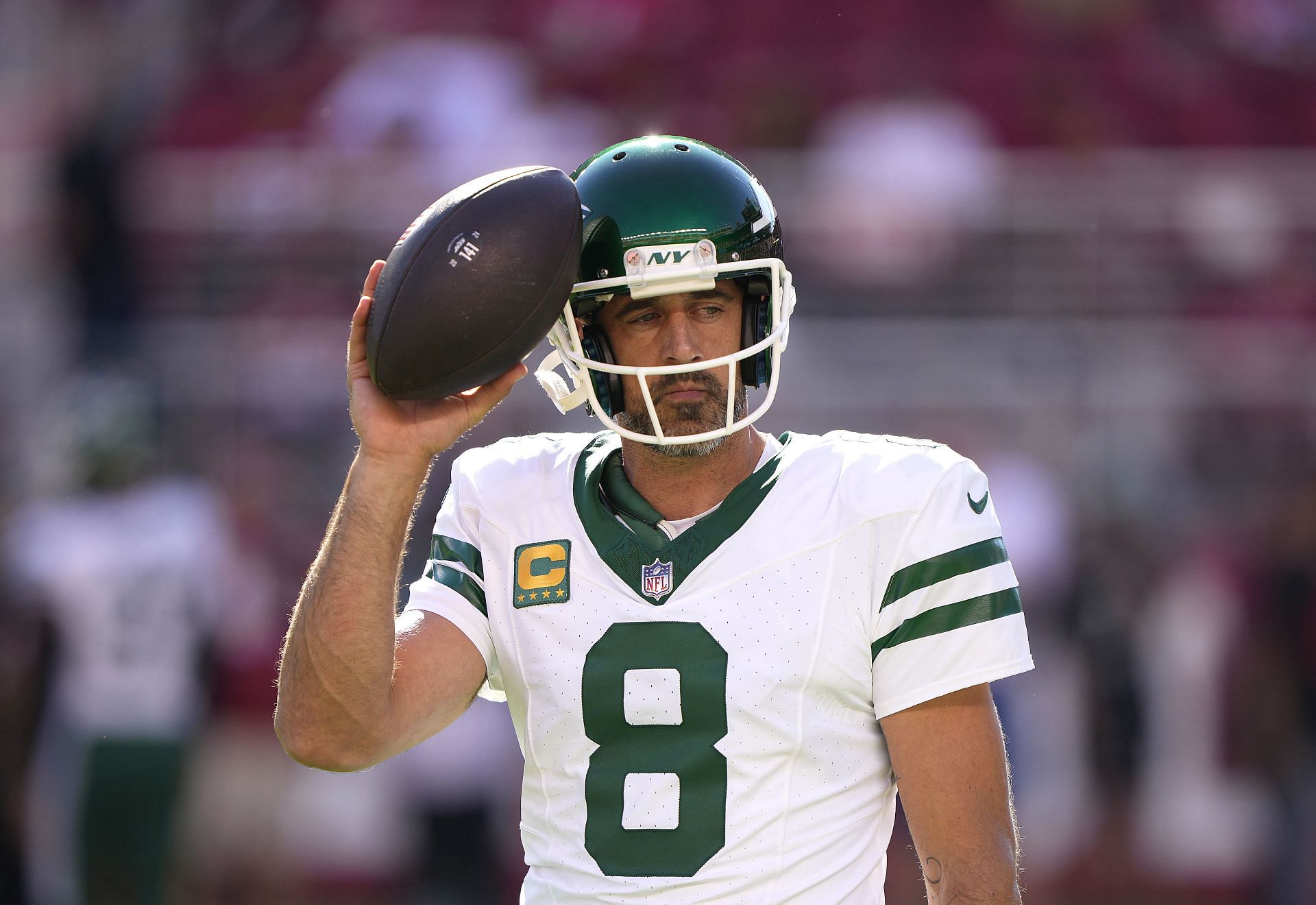 New York Jets QB Aaron Rodgers - Source: Getty