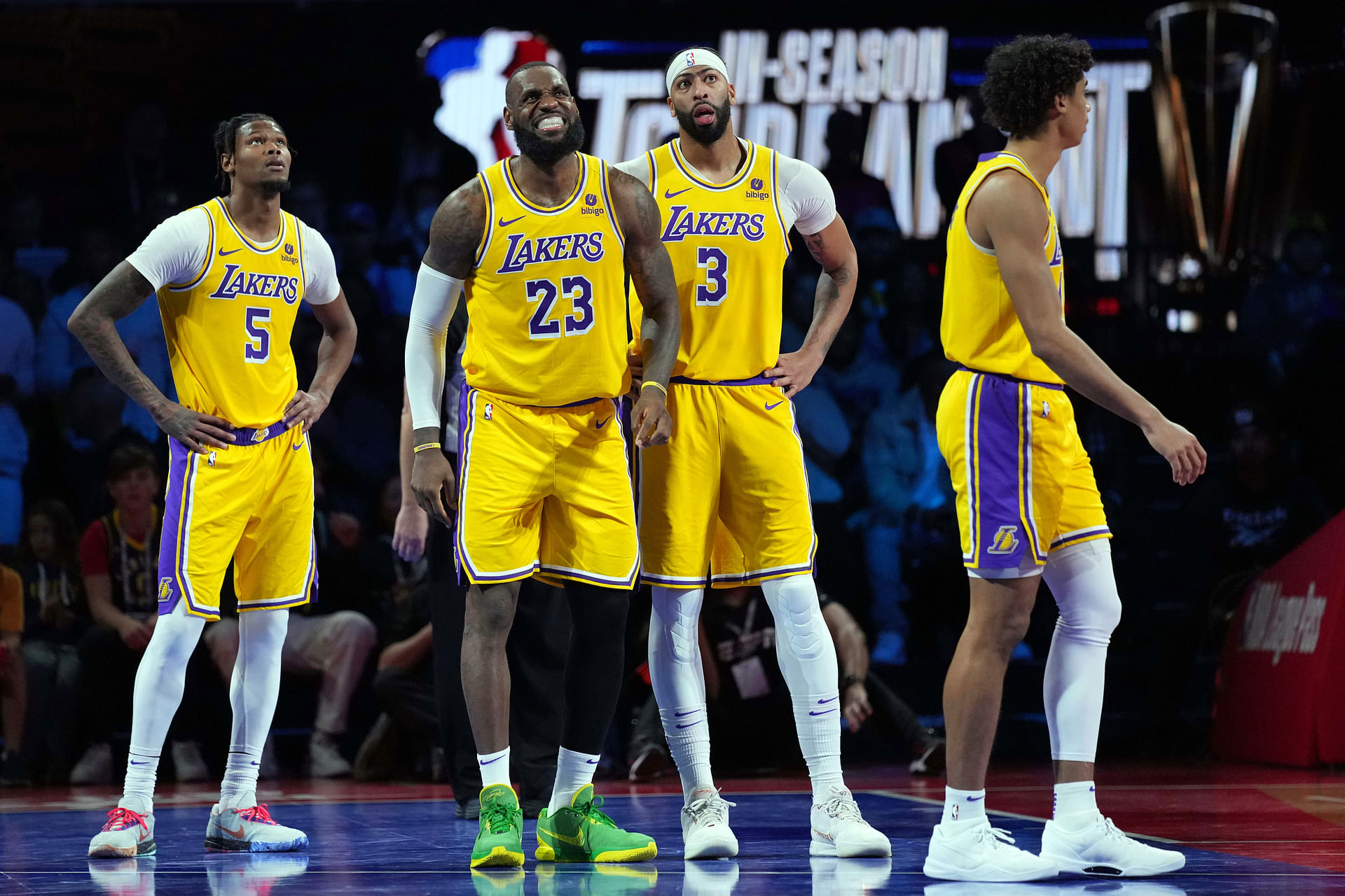 NBA: In Season Tournament-Indiana Pacers at Los Angeles Lakers - Source: Imagn