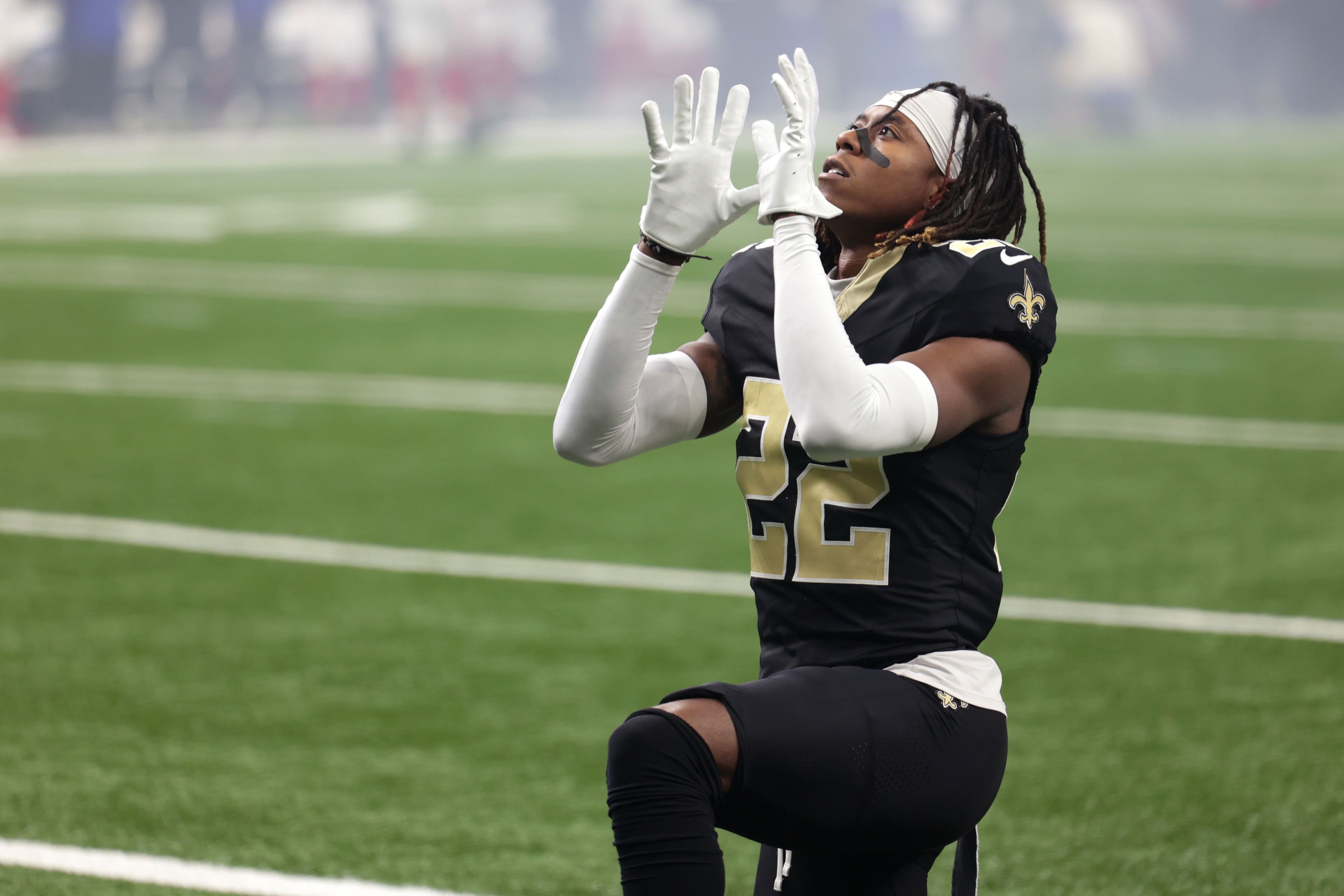 New Orleans Saints WR Rashid Shaheed - Source: Imagn