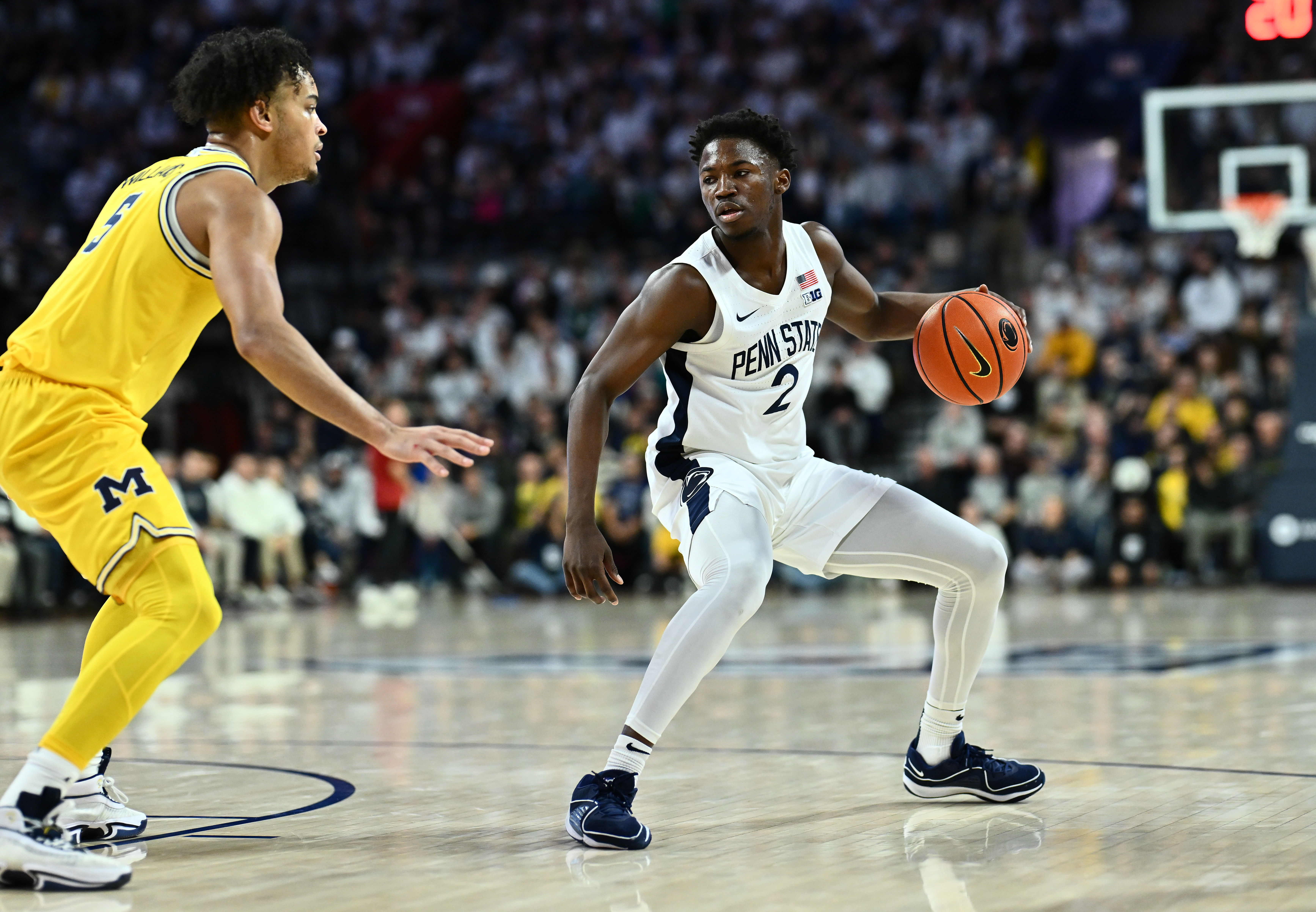 NCAA Basketball: Michigan at Penn State - Source: Imagn