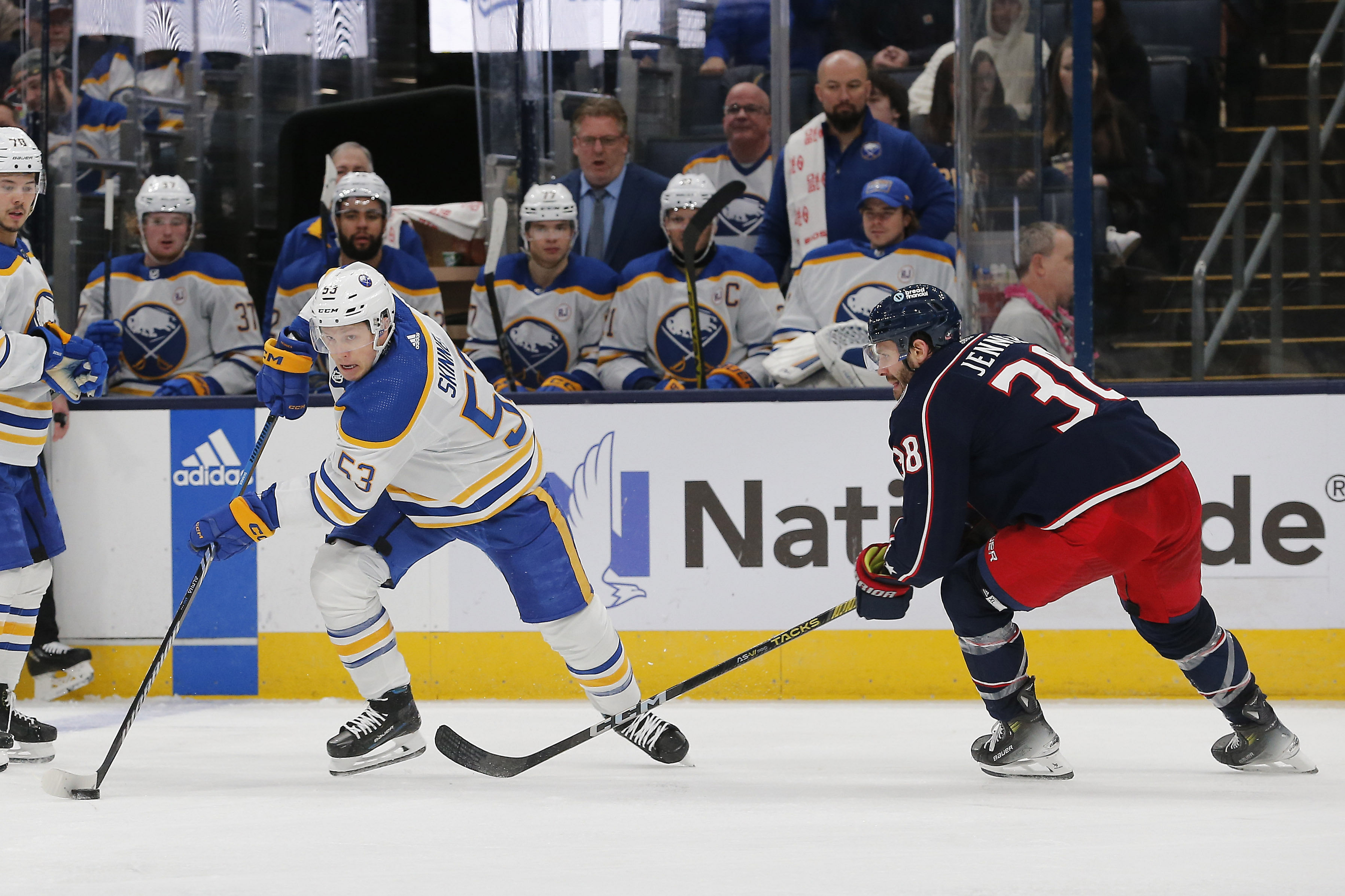 NHL: Buffalo Sabres at Columbus Blue Jackets - Source: Imagn