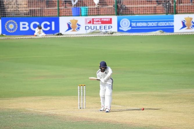“Showing his class, hunger, and tenacity” - Ravichandran Ashwin praises Baba Indrajith for scoring yet another half-century in the 2024 Duleep Trophy