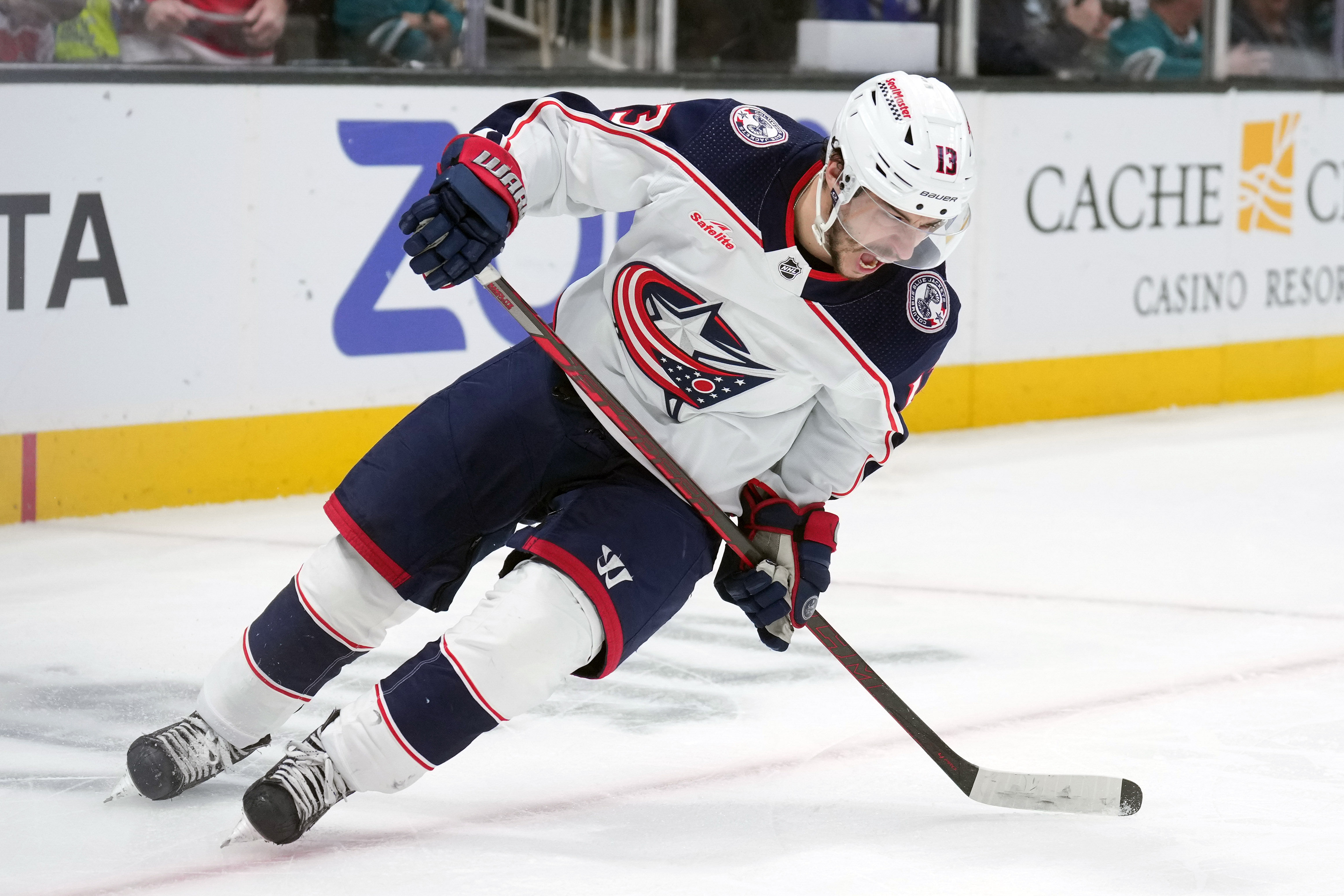 NHL: Columbus Blue Jackets at San Jose Sharks - Source: Imagn