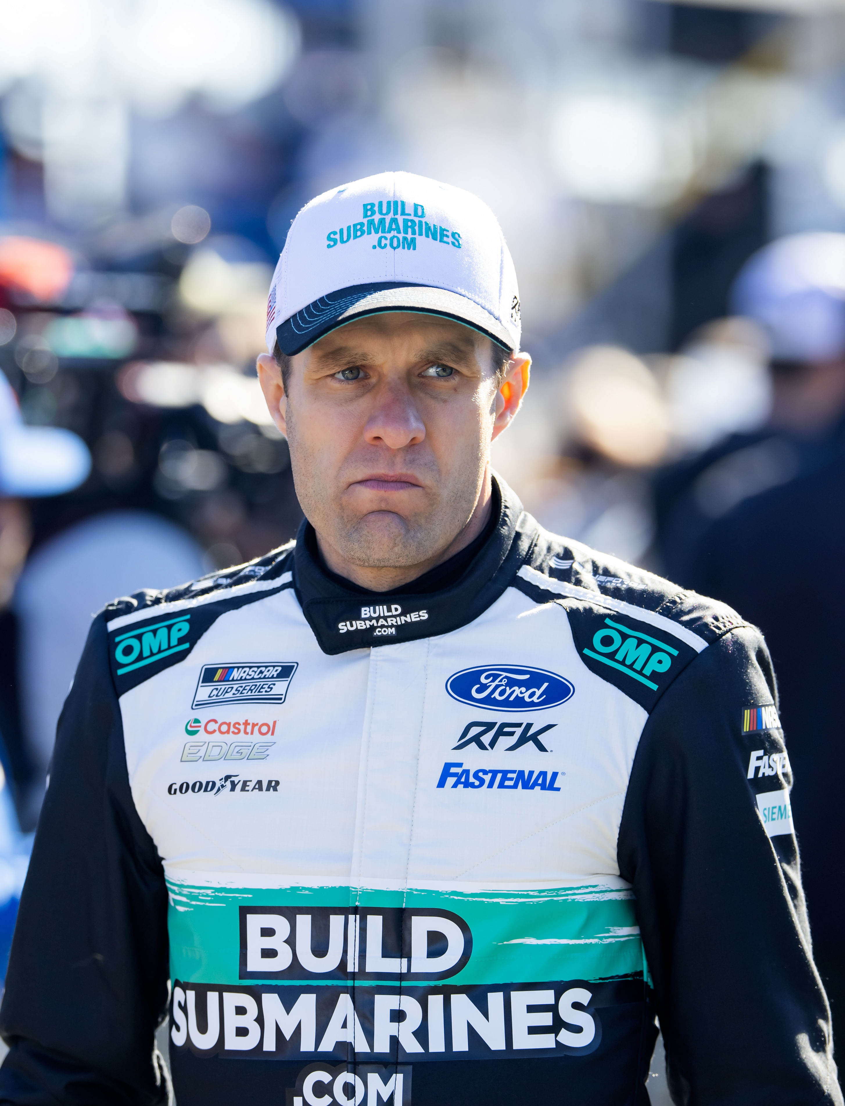 David Ragan at Daytona International Speedway (Image via Imagn)