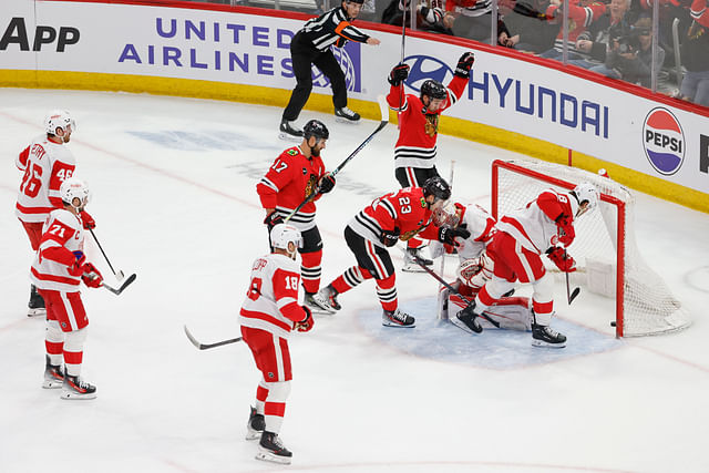 NHL: Detroit Red Wings at Chicago Blackhawks - Source: Imagn