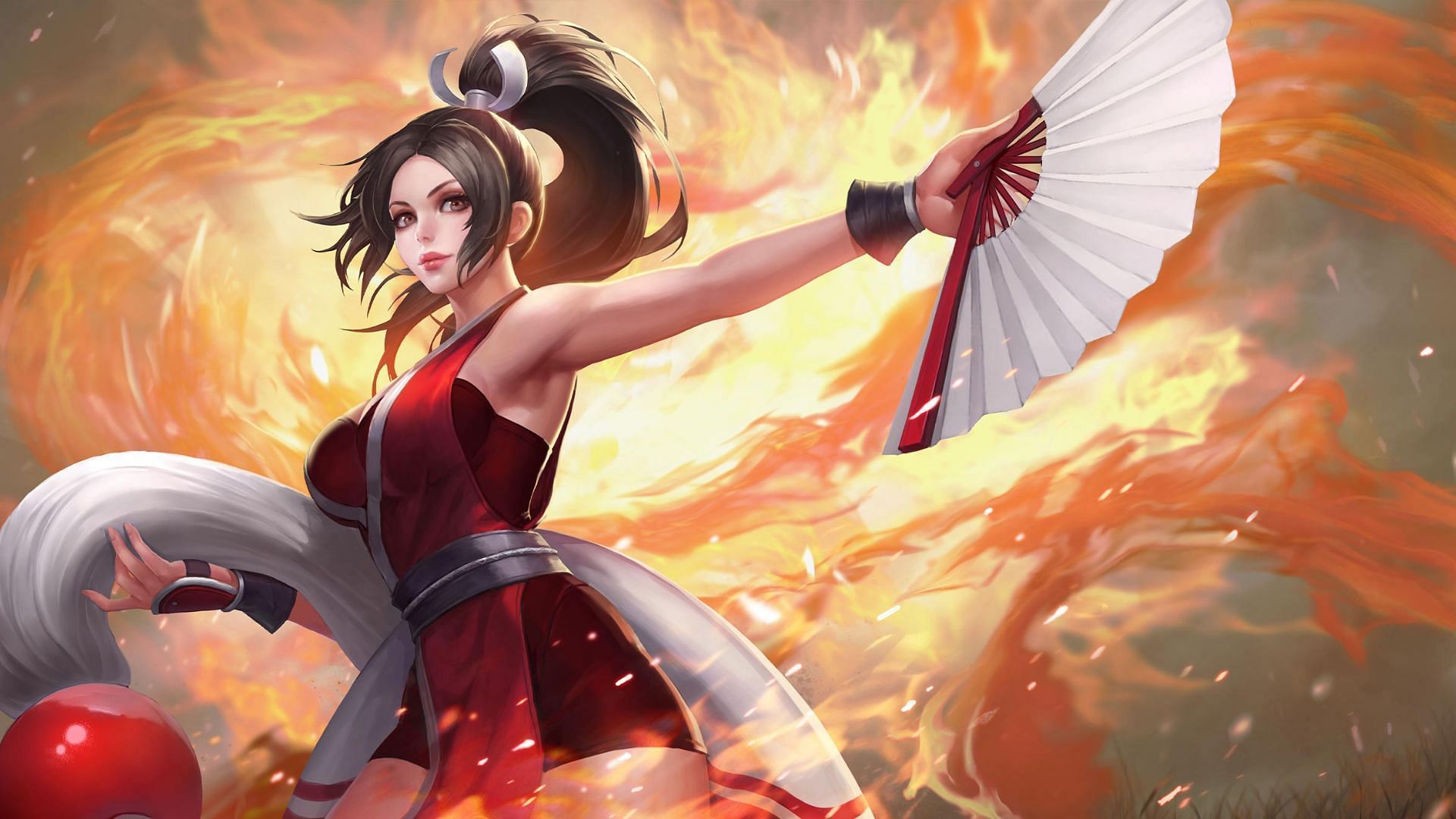 Mai Shiranui in HoK. (Image via Level Infinite)