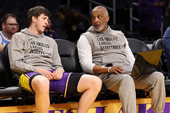 "The business of basketball is not easy" - Former Lakers assistant coach Phil Handy bids emotional adieu to fans