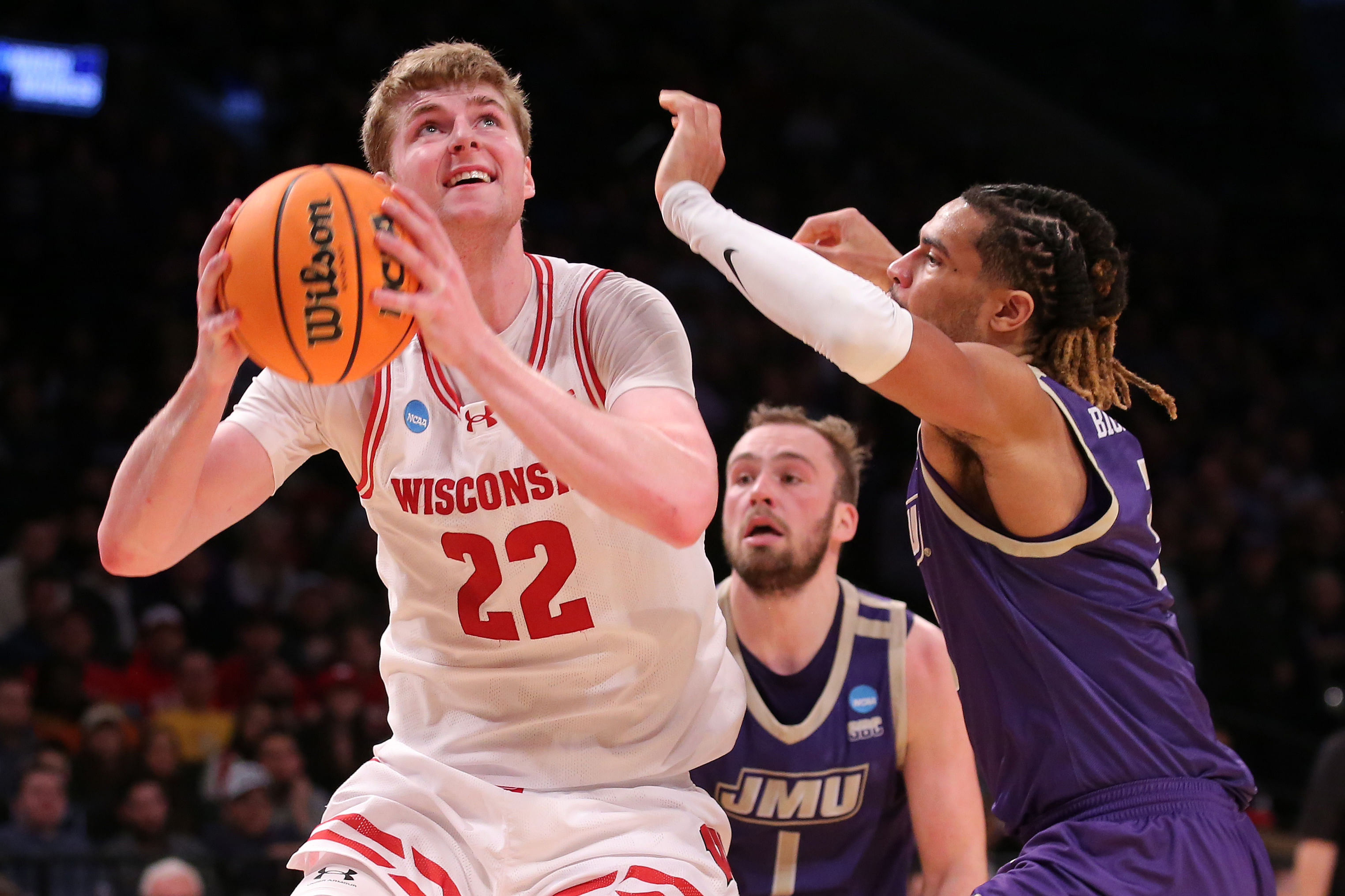 NCAA Basketball: NCAA Tournament First Round-Wisconsin vs. James Madison - Source: Imagn