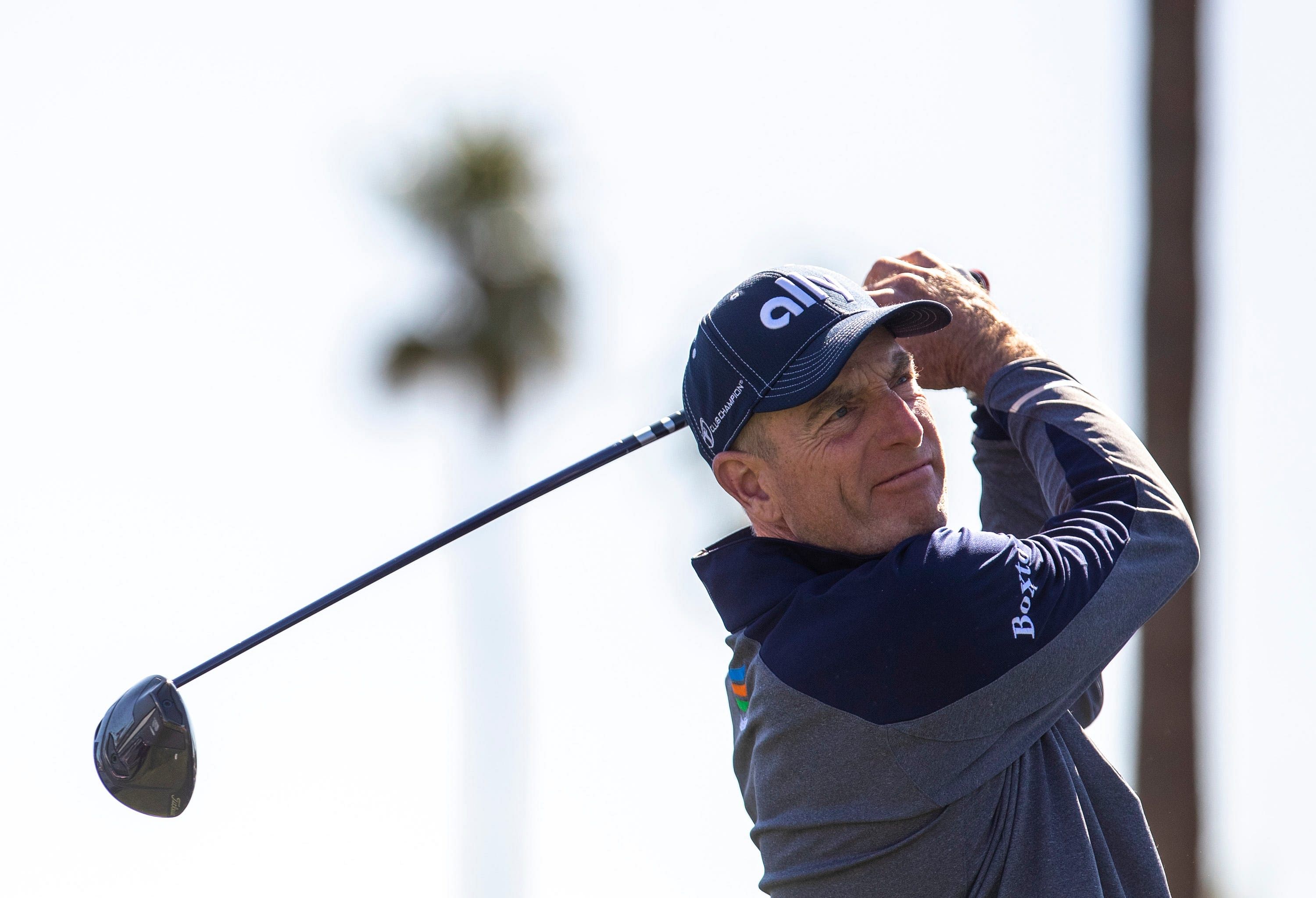 Jim Furyk named his idol ahead of the Presidents Cup (Imagn)