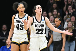 Caitlin Clark offers words of wisdom to former teammate Hannah Stuelke following her latest photoshoot
