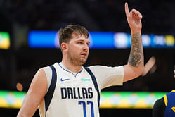 PICTURE: Luka Doncic goes for a walk with daughter Gabriela in a baby carrier