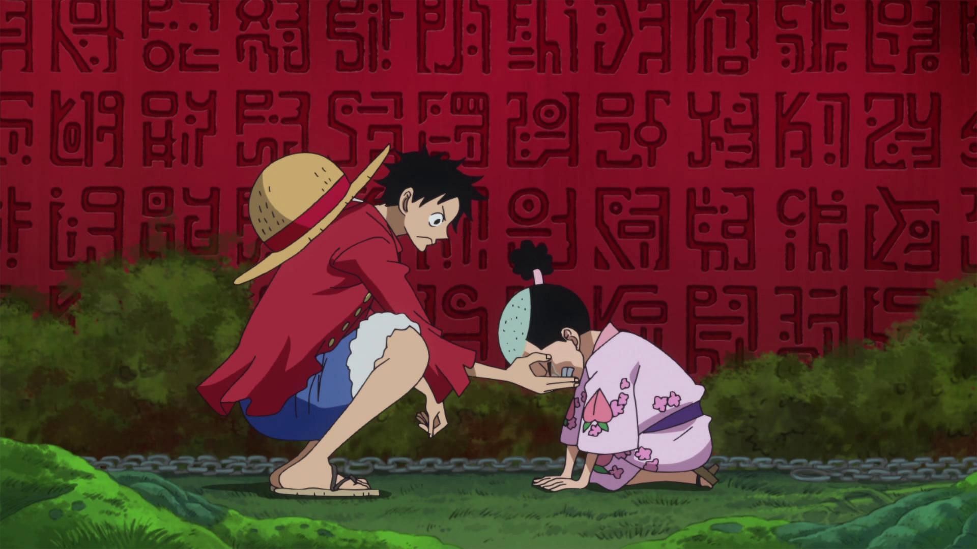 Luffy and Momonosuke are two of the few characters who can use the Voice of All Things (Image via Toei Animation)