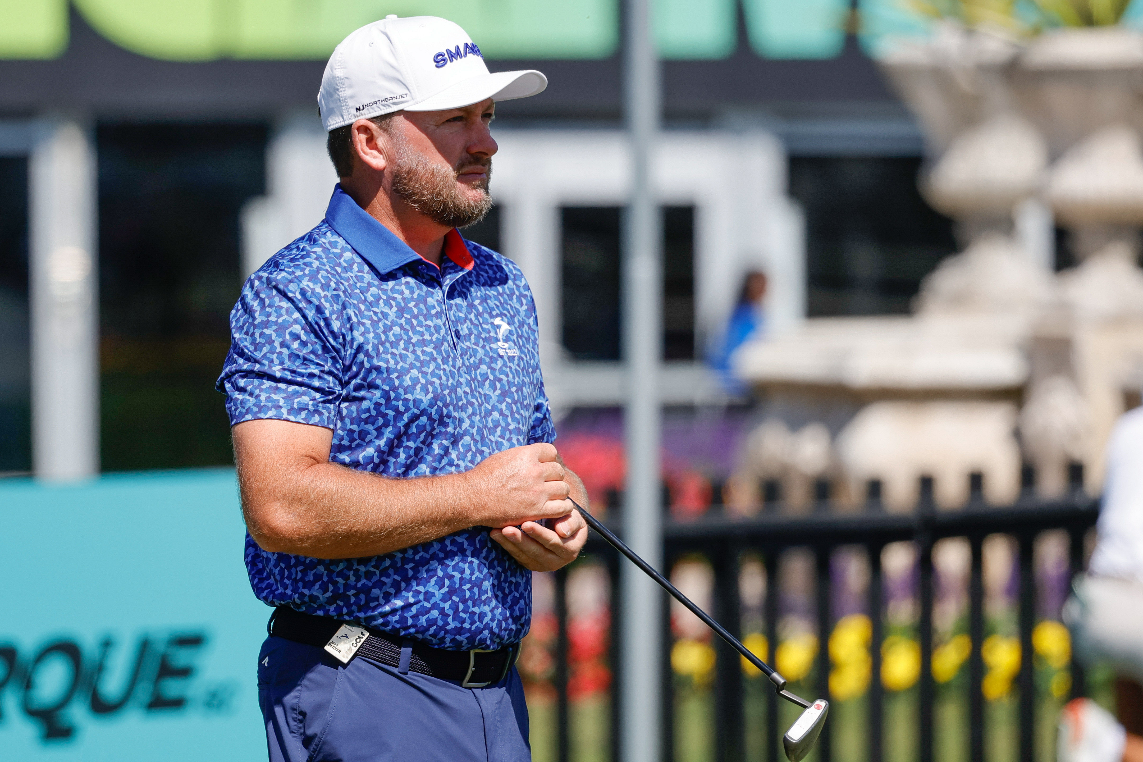 Graeme McDowell at LIV Golf Miami - First Round (Imagn)