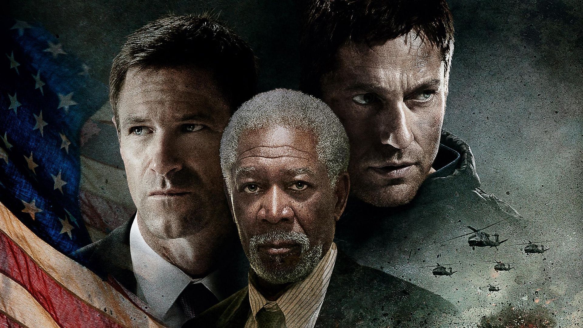 Still from Olympus Has Fallen (Image via Apple TV+)