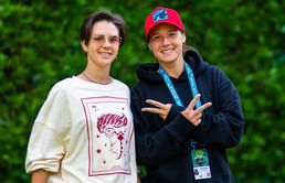 "So sweet" - Daria Kasatkina's girlfriend Natalia Zabiiako reacts to picture of Russian 'thinking about her' during Korea Open stay