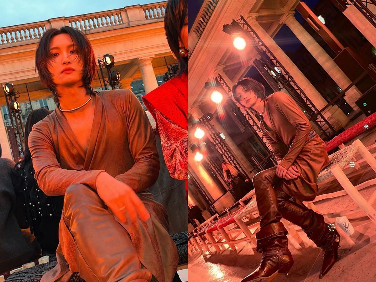 ATEEZ&rsquo;s Seonghwa&rsquo;s gender neutral look for Isabel Marant SS25 show at Paris Fashion Week