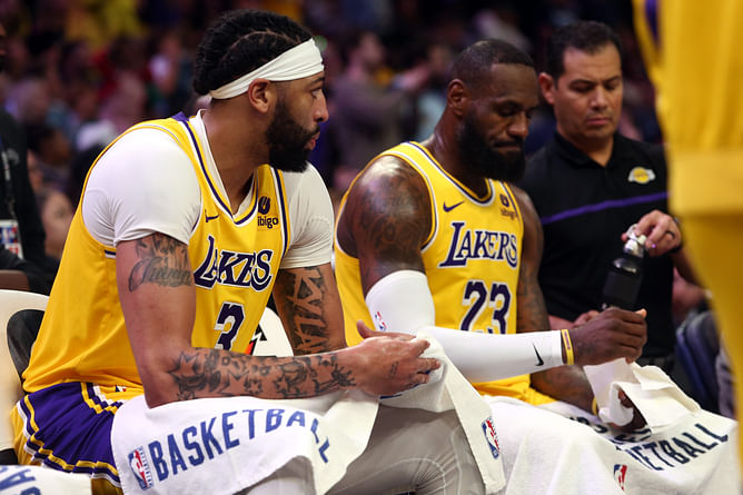 "MJ didn't have AD" - Former LeBron James teammate highlights Lakers' roster flaw that could shatter 2025 NBA title hopes