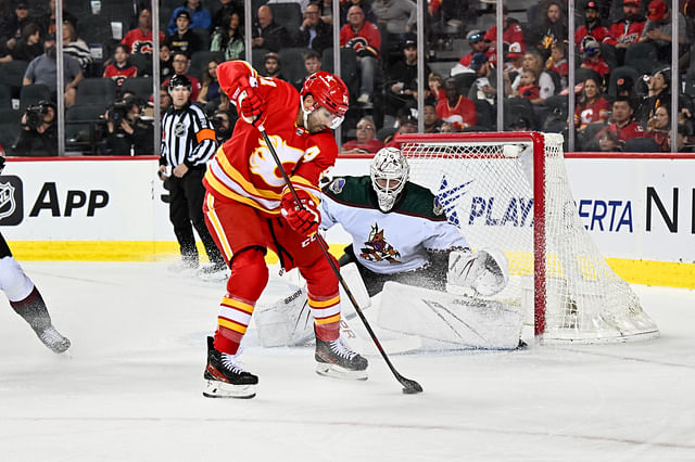 NHL: Arizona Coyotes at Calgary Flames - Source: Imagn