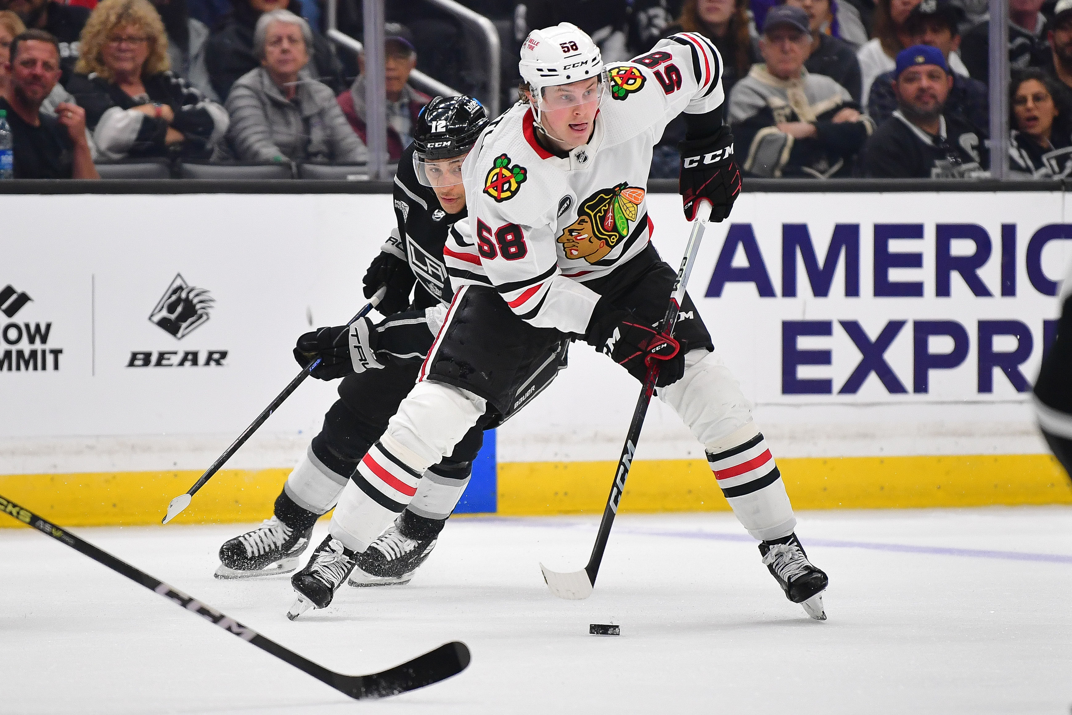 NHL: Chicago Blackhawks at Los Angeles Kings - Source: Imagn