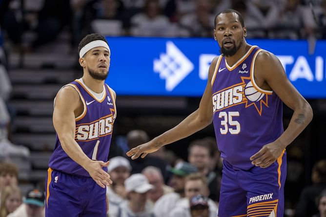 Listing Phoenix Suns' NBA 2K25 ratings for all players ft. Kevin Durant and more