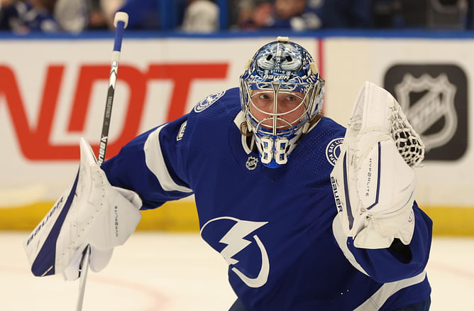 NHL analyst manifests Andrei Vasilevskiy's return to Vezina Trophy winner-like form after last season's disappointing end