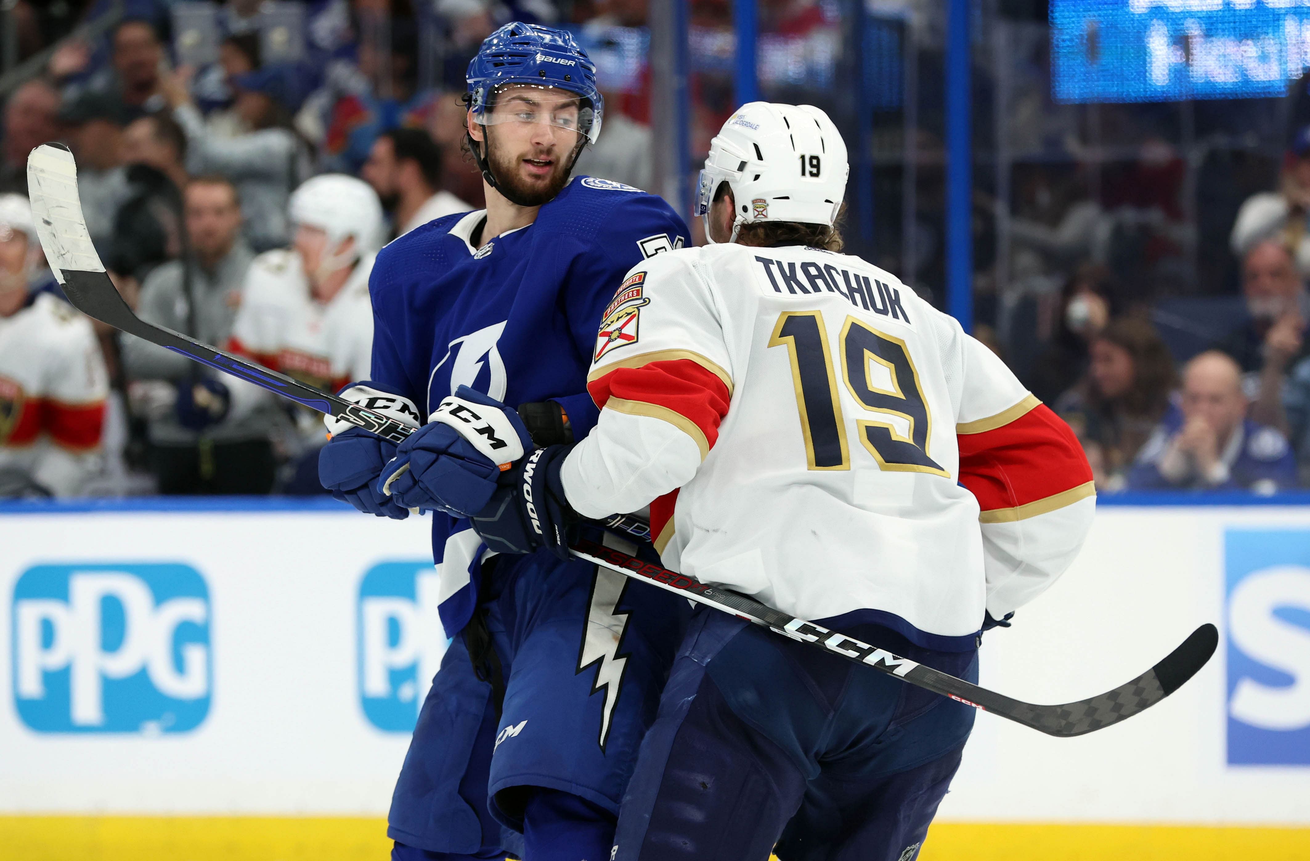 NHL: Stanley Cup Playoffs-Florida Panthers at Tampa Bay Lightning - Source: Imagn