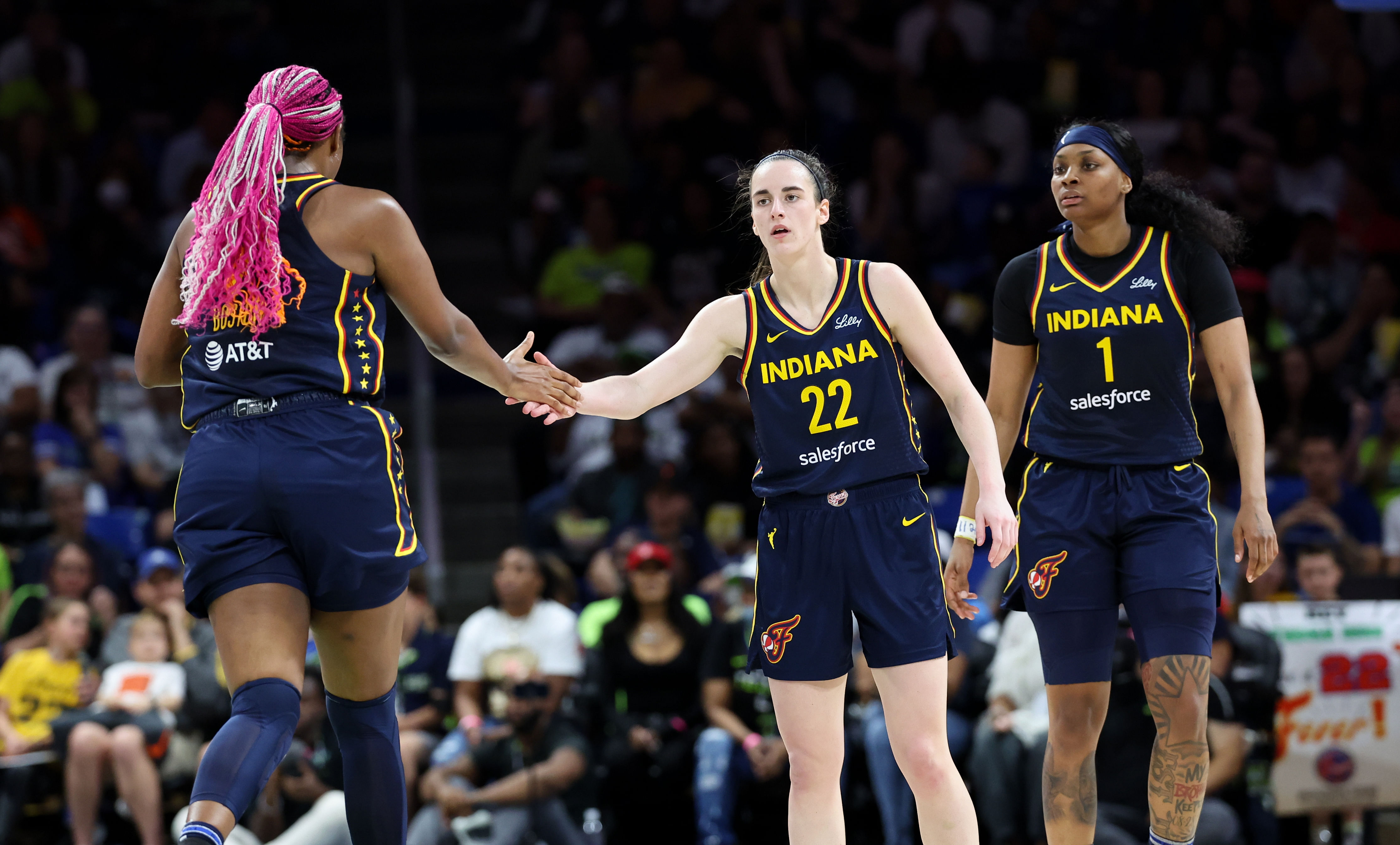 WNBA: Preseason-Indiana Fever at Dallas Wings - Source: Imagn