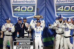 "People are more cautious to not make mistakes": Kyle Larson predicts less excitement in Kansas this weekend compared to spring race
