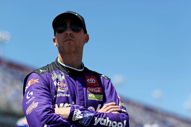 JGR's Denny Hamlin displeased with qualifying efforts, yet commends Goodyear’s tire choice for Watkins Glen