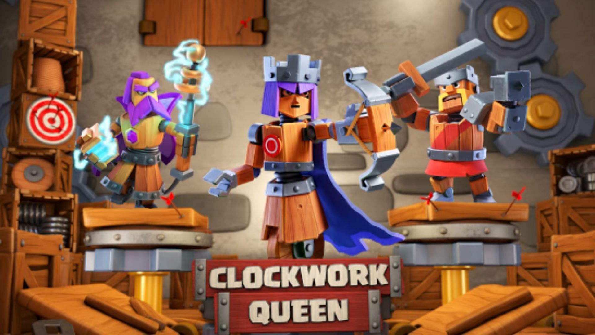 The Clockwork Queen skin (Image via Supercell)