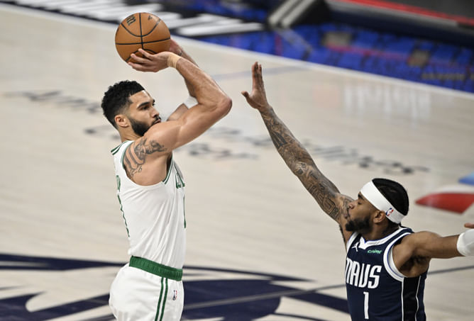 "Shoot the seams off the ball": NBA analyst backs Jayson Tatum's resurgence and solidifies Boston as favorites