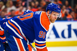 Oilers' Corey Perry turns up for SmackDown in Edmonton to aid Kevin Owens in taking out Austin Theory and Grayson Waller