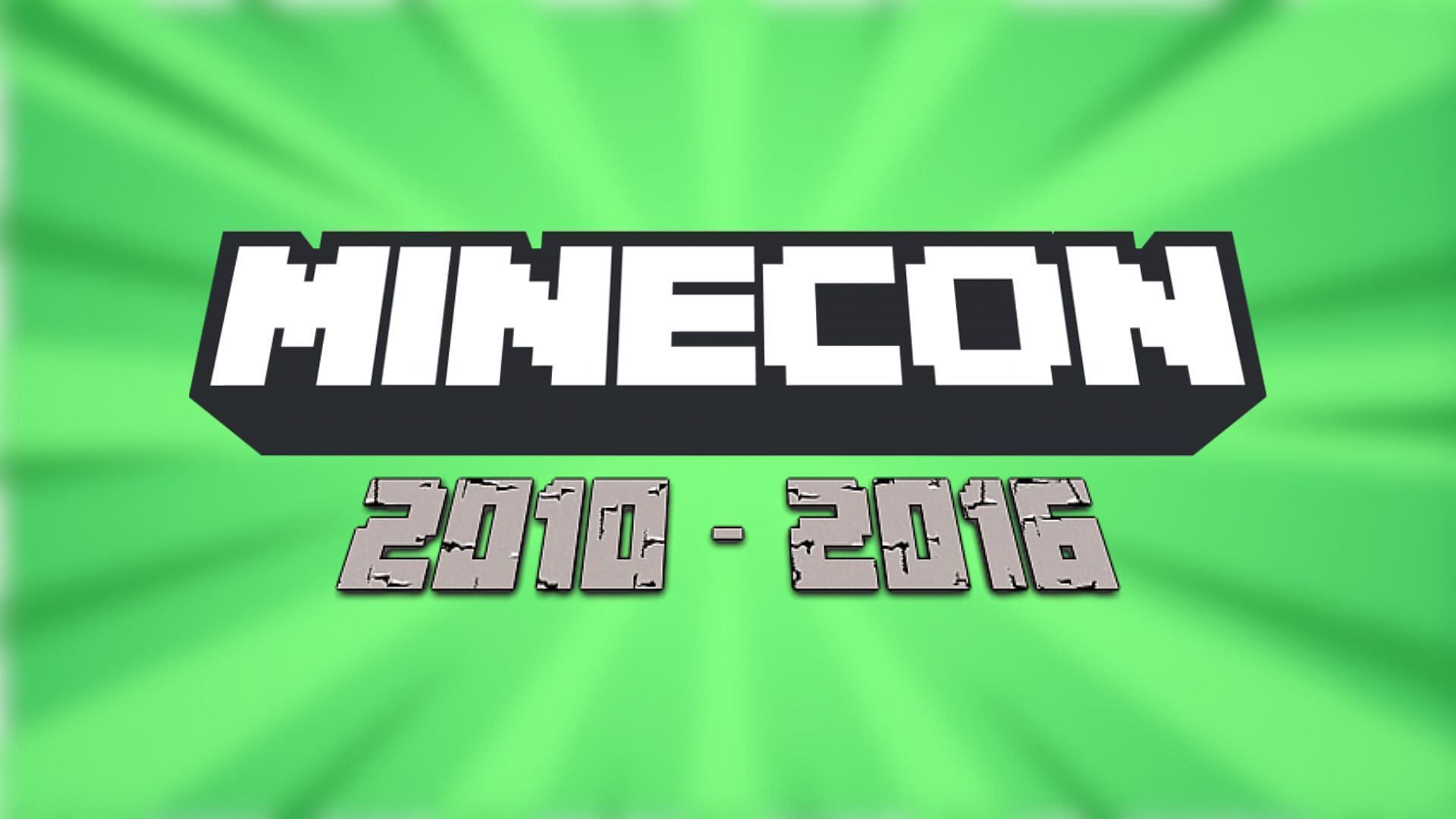 Minecon started all the way back in 2010 (Image via Mojang Studios)