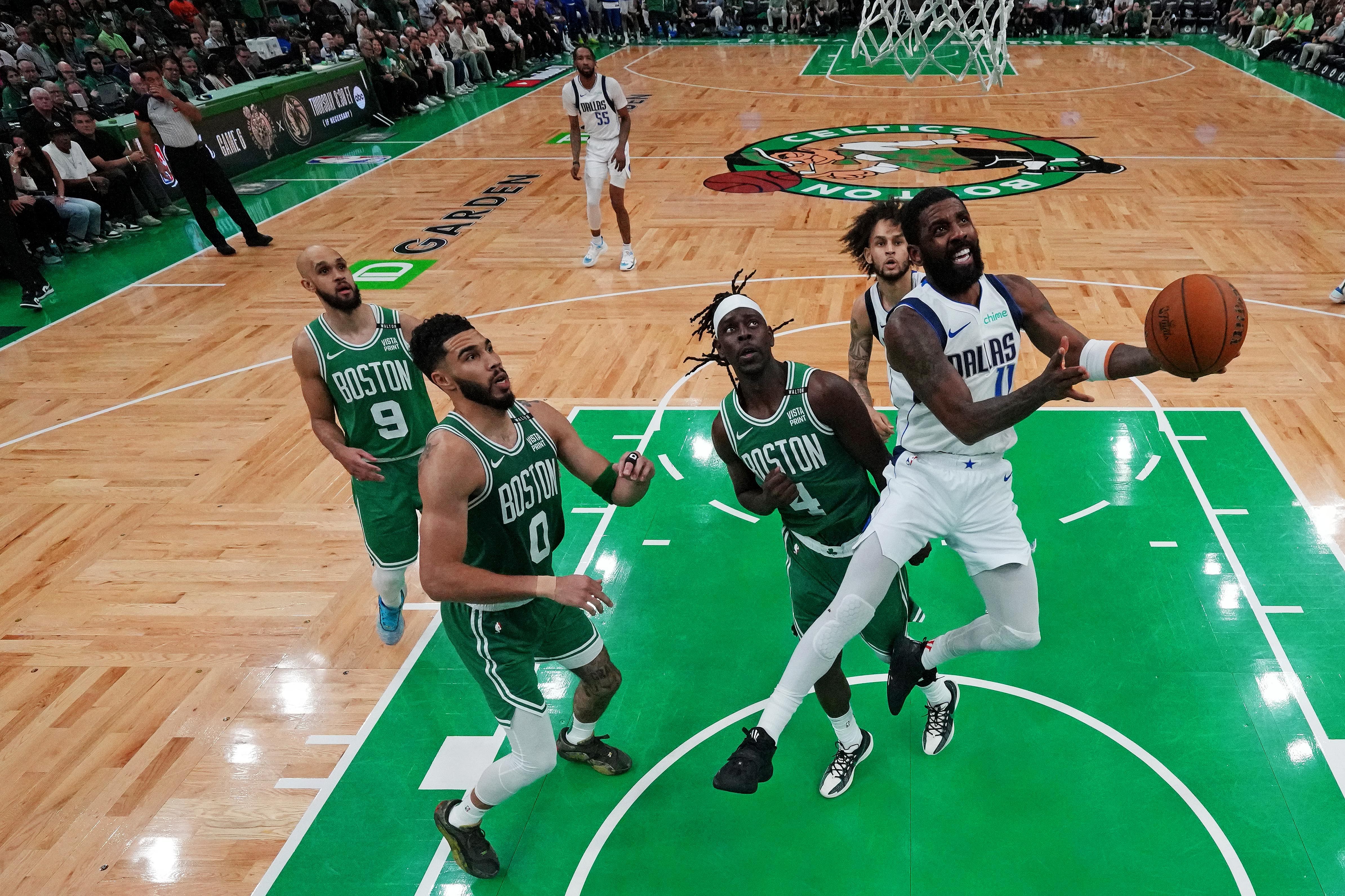 Kyrie Irving takes accountability for how he performed in 2024 NBA Finals. (Photo: IMAGN)