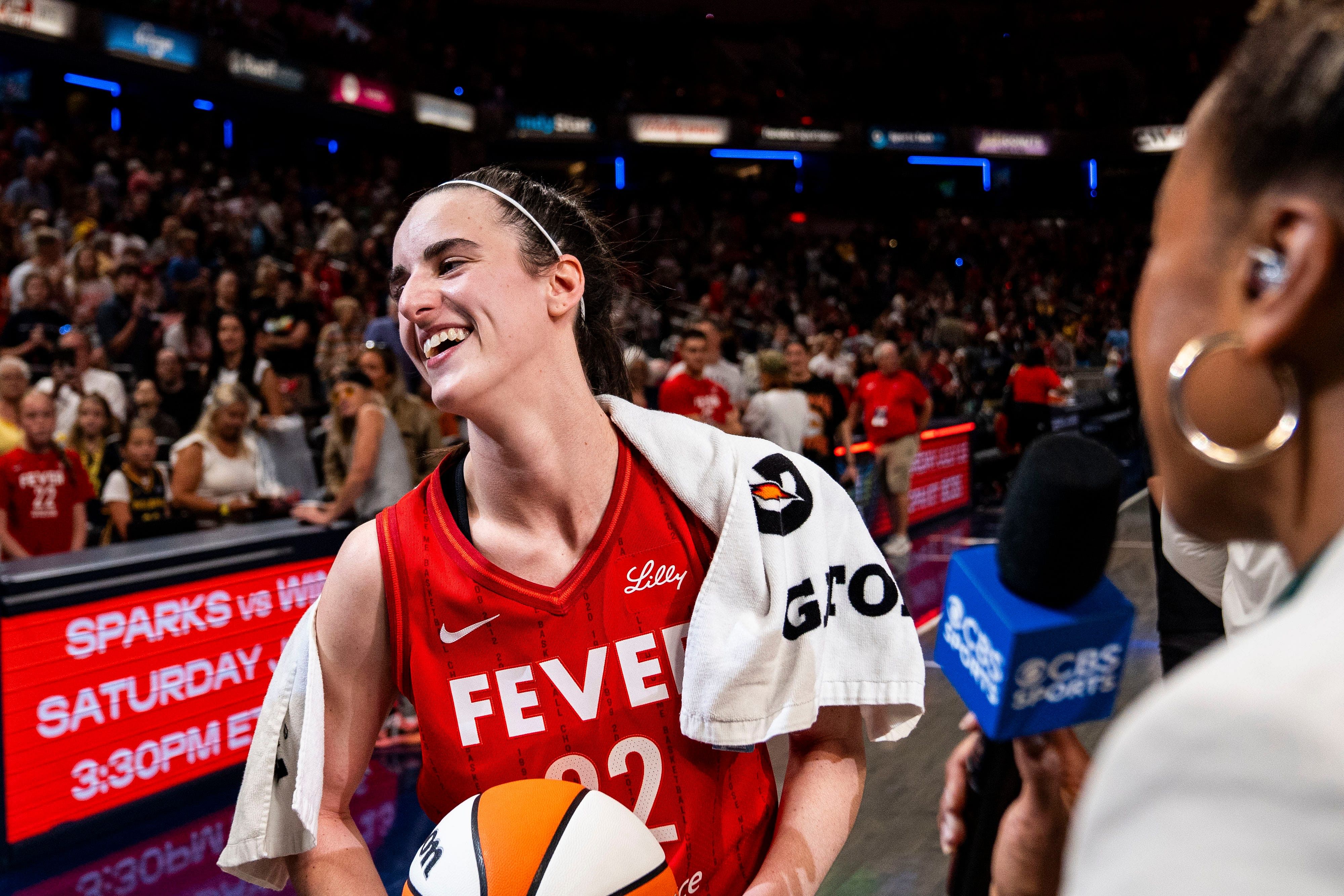 WNBA: New York Liberty at Indiana Fever - Source: Imagn