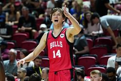 Bulls rookie Matas Buzelis bonds with veteran Torrey Craig, DJ Steward and Onuralp Bitim as quartet enjoy pool recovery session