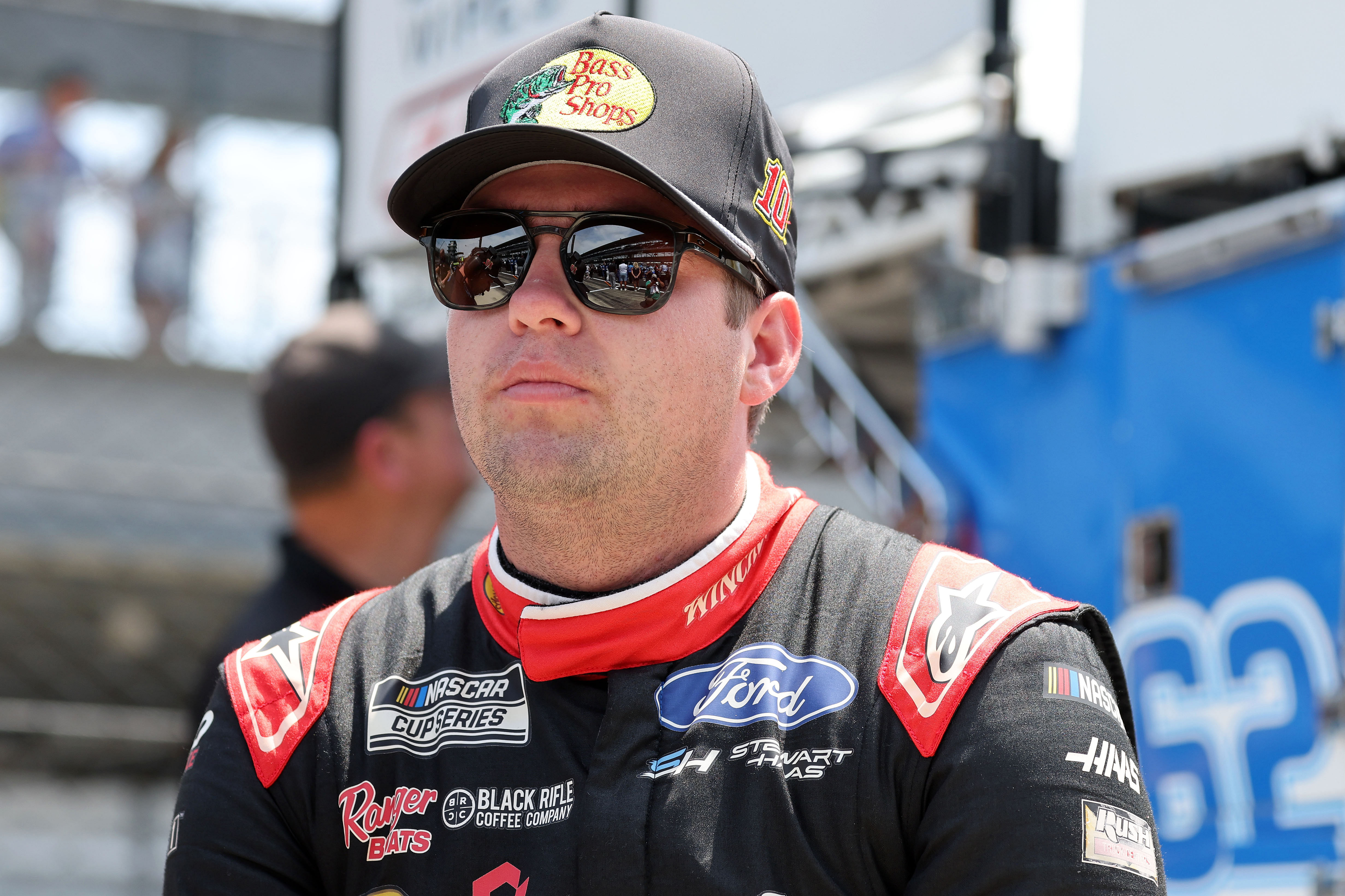 Noah Gragson in a Haas-Stewart Racing uniform - Source: Imag