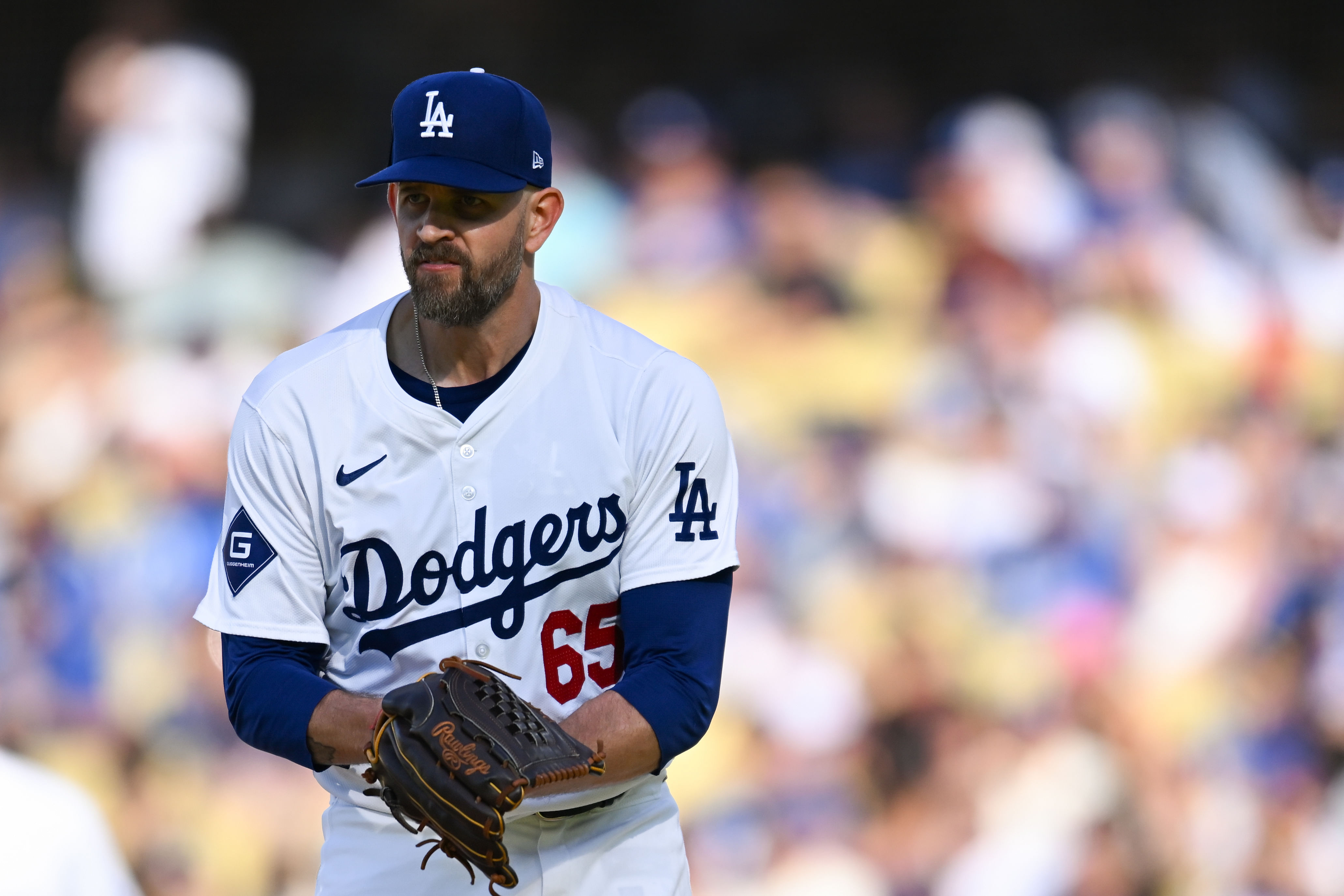 James Paxton started the 2024 season with the Los Angeles Dodgers (Photo Credit: IMAGN)