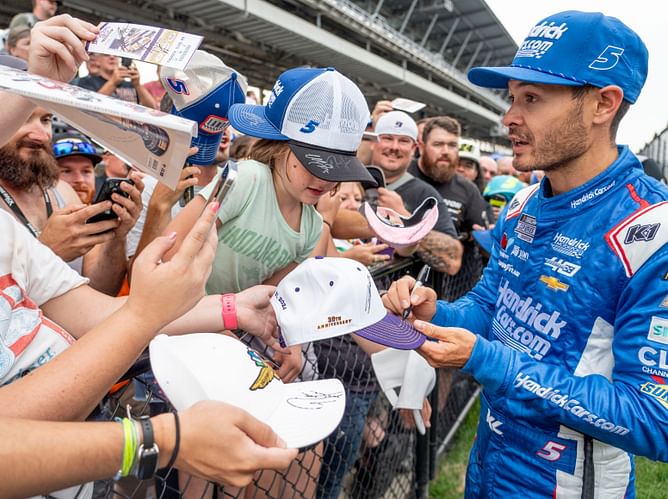 "We’re very short term memory": Kyle Larson sheds light on fickle fan behavior following lengthy social media post