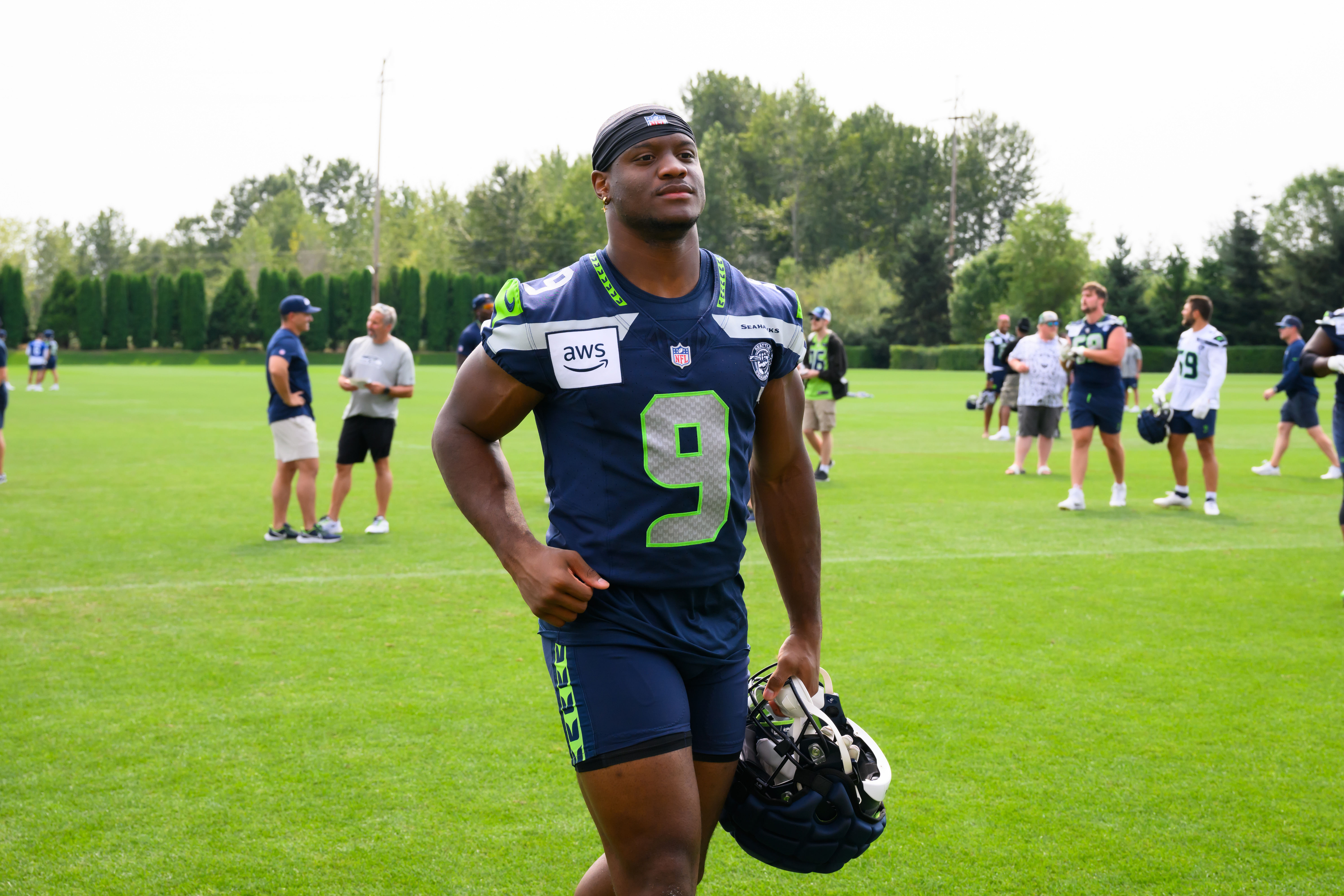 Seattle Seahawks RB Kenneth Walker - Source: Imagn