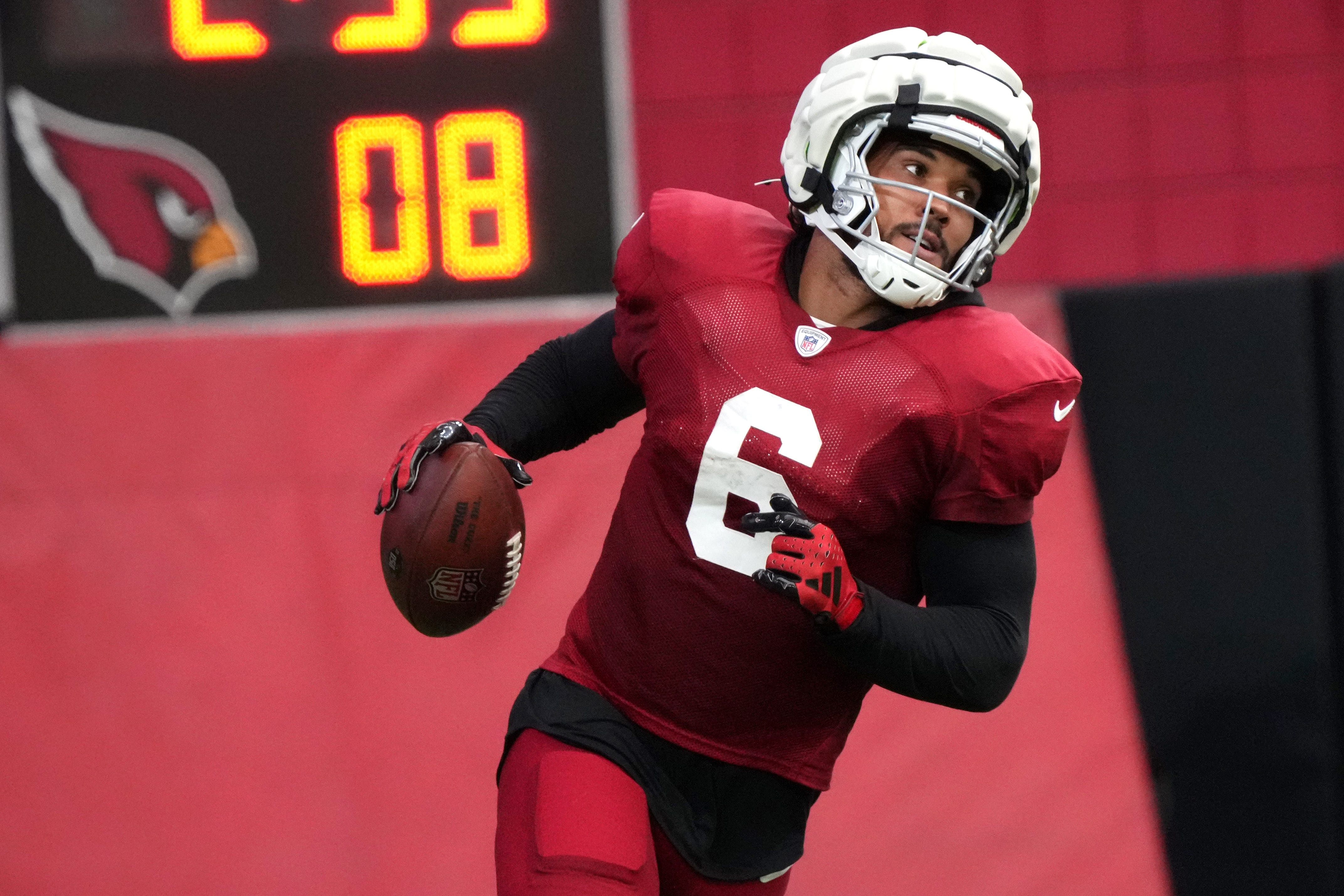 Arizona Cardinals WR James Conner - Source: Imagn