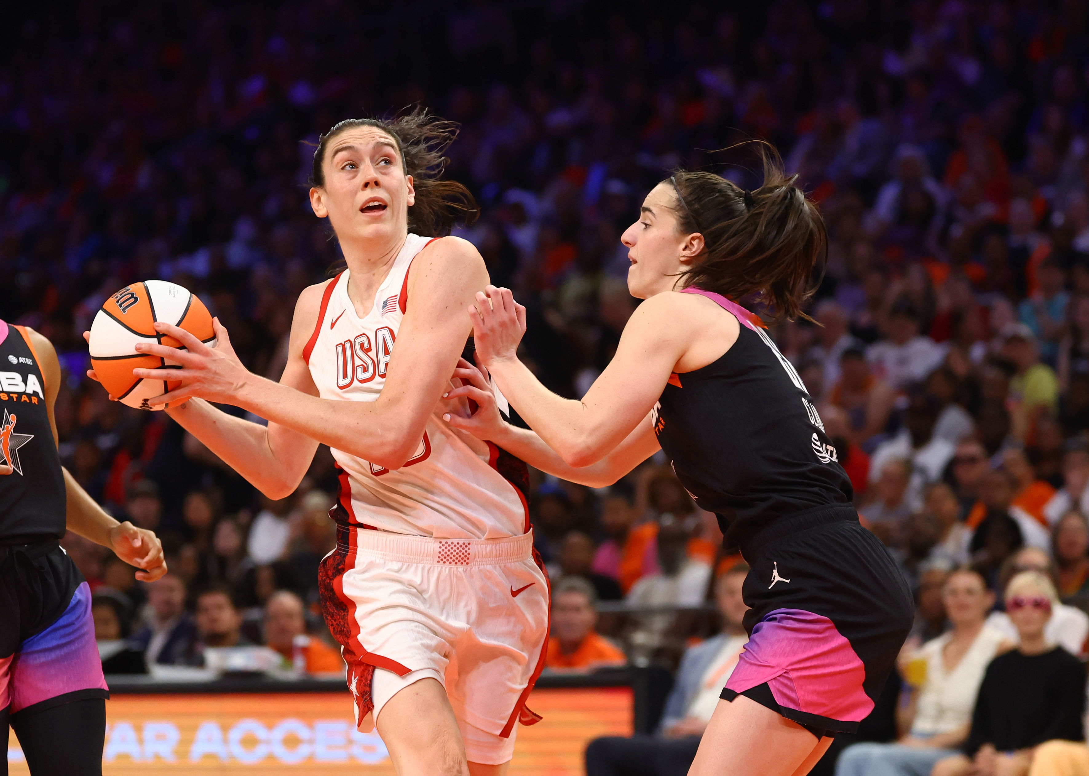 Caitlin Clark tied Breanna Stewart for most 20/5/5 games in a WNBA season (Image Source: IMAGN)