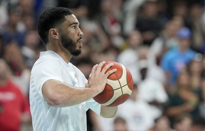 "He's got same rating as LeBron & Steph" - Ronnie 2k backs Stephen A. Smith's claim of Steve Kerr screwing Jayson Tatum in Olympics