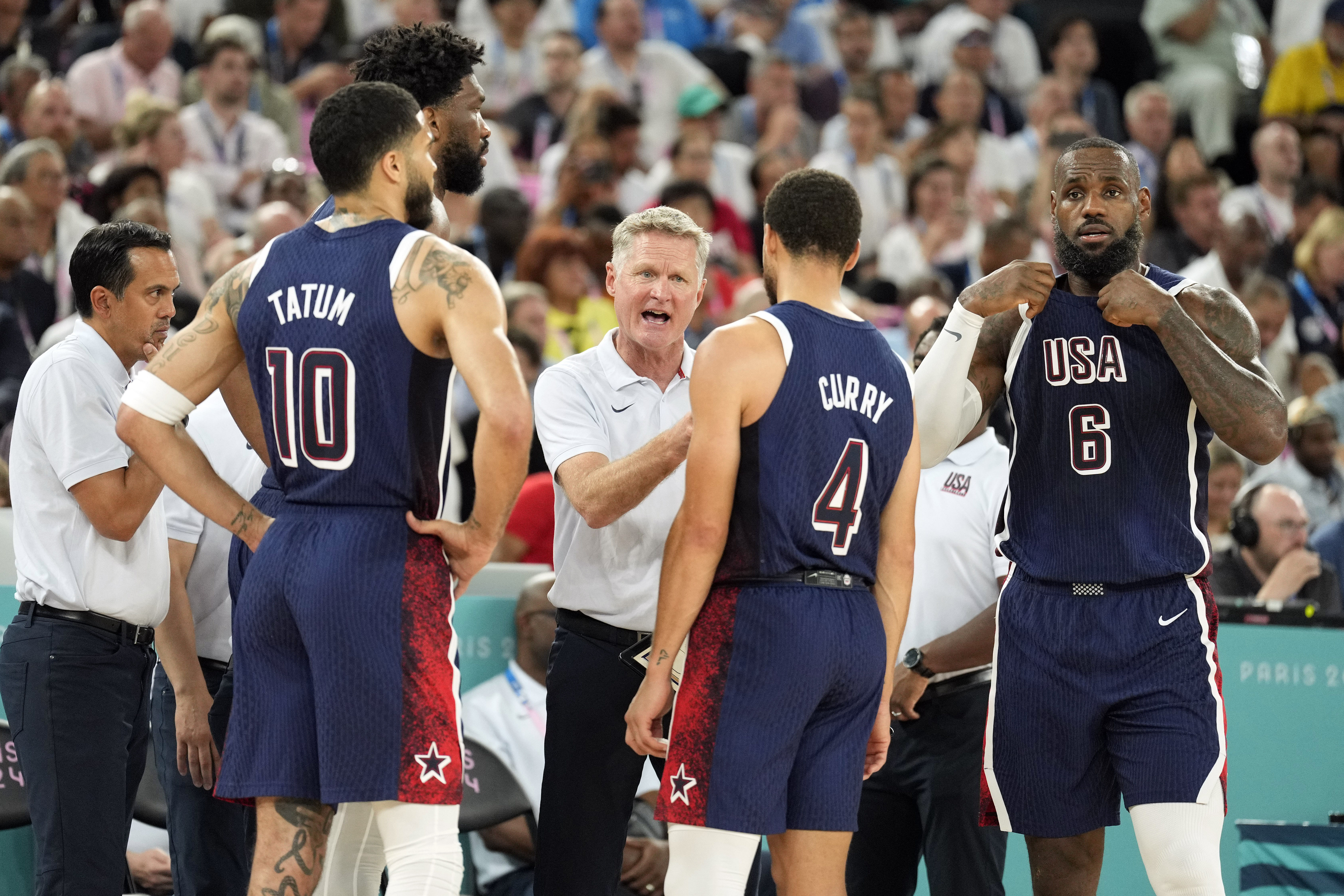 Steve Kerr talks about Jayson Tatum and Celtics fans. (Photo: IMAGN)