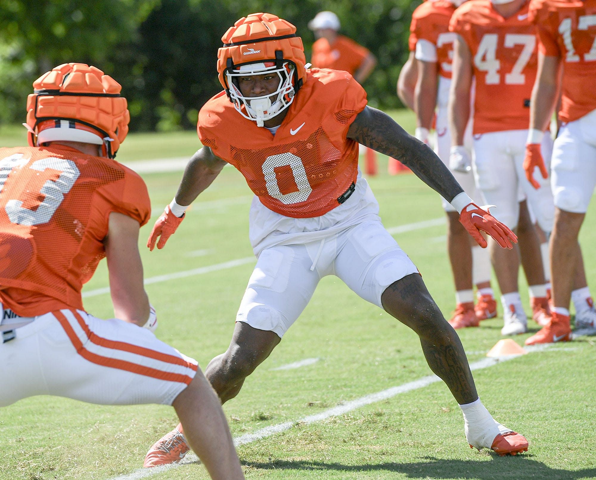 Clemson linebacker Barrett Carter needs to be a bigger presence for the Tigers in 2024. (Photo Credit: IMAGN)