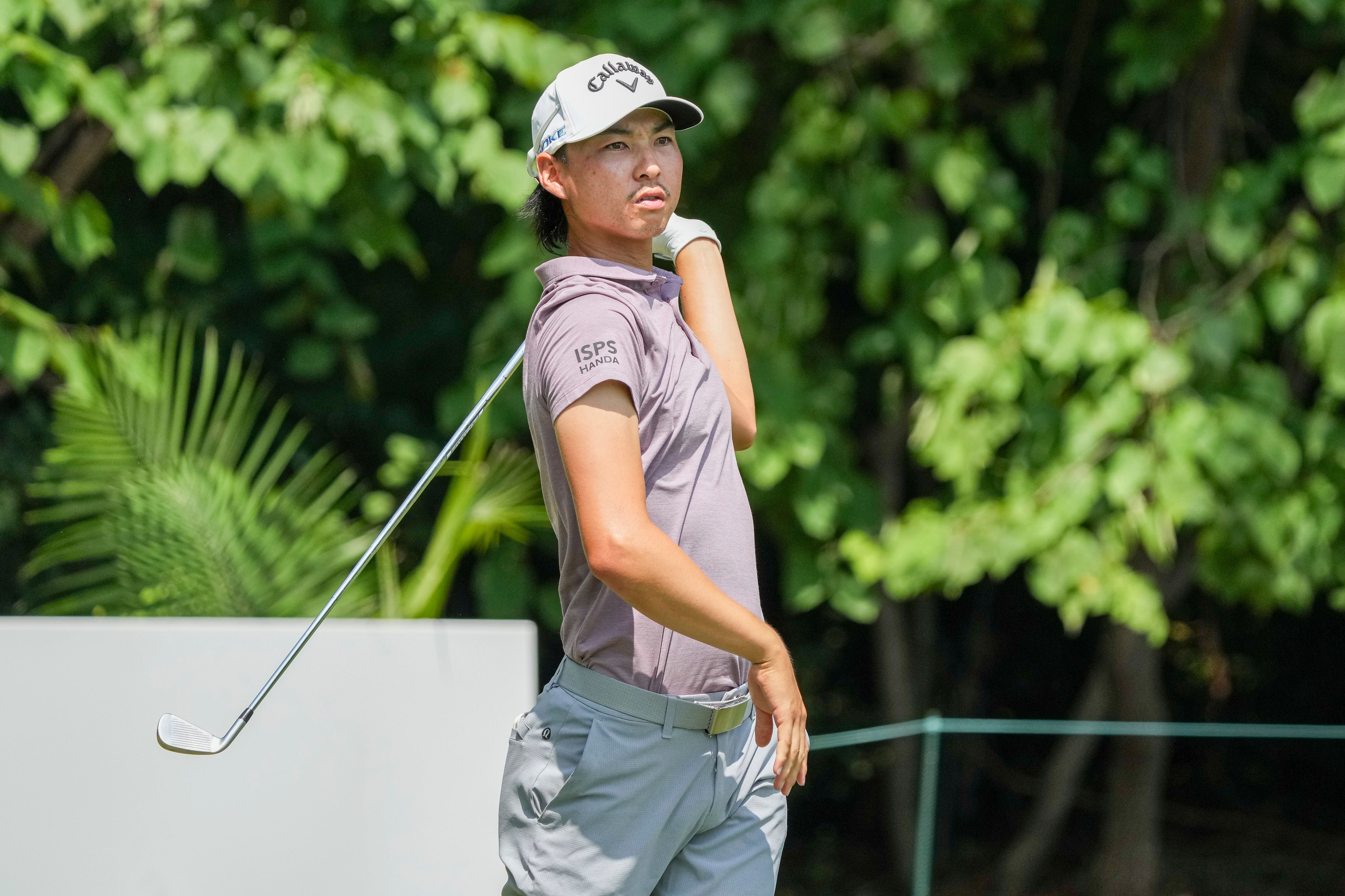 Min Woo Lee during the Wyndham Championship (Image Source: Imagn)